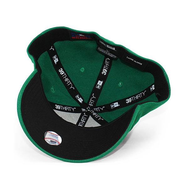 ニューエラ キャップ 39THIRTY オークランド アスレチックス  MLB ALTERNATE TEAM CLASSIC FLEX FIT CAP GREEN  NEW ERA OAKLAND ATHLETICS