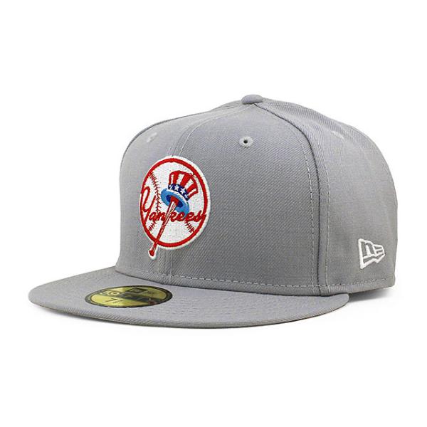 ニューエラ キャップ 59FIFTY ニューヨーク ヤンキース MLB 1946 COOPERSTOWN TEAM BASIC FITTED CAP GREY NEW ERA NEW YORK YANKEES
