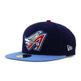 ニューエラ キャップ 59FIFTY アナハイム エンゼルス MLB 1997 COOPERSTOWN FITTED CAP NAVY