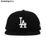 ニューエラ キャップ 9FIFTY スナップバック ロサンゼルス ドジャース MLB TEAM BASIC SNAPBACK CAP BLACK WHITE