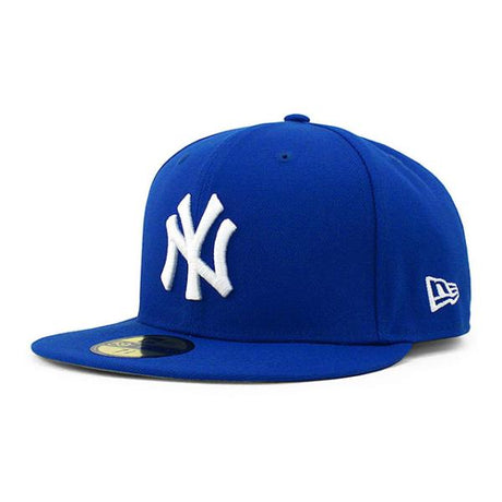 ニューエラ キャップ 59FIFTY ニューヨーク ヤンキース MLB TEAM BASIC FITTED CAP BLUE