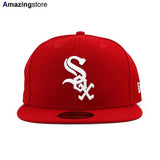 ニューエラ キャップ 59FIFTY シカゴ ホワイトソックス MLB TEAM BASIC FITTED CAP RED