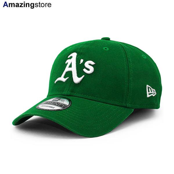 ニューエラ キャップ 9TWENTY オークランド アスレチックス MLB ALT CORE CLASSIC STRAPBACK CAP GREEN