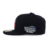 ニューエラ キャップ 59FIFTY ボストン レッドソックス MLB 2004 WORLD SERIES GAME FITTED CAP NAVY