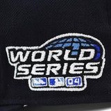 ニューエラ キャップ 59FIFTY ボストン レッドソックス MLB 2004 WORLD SERIES GAME FITTED CAP NAVY