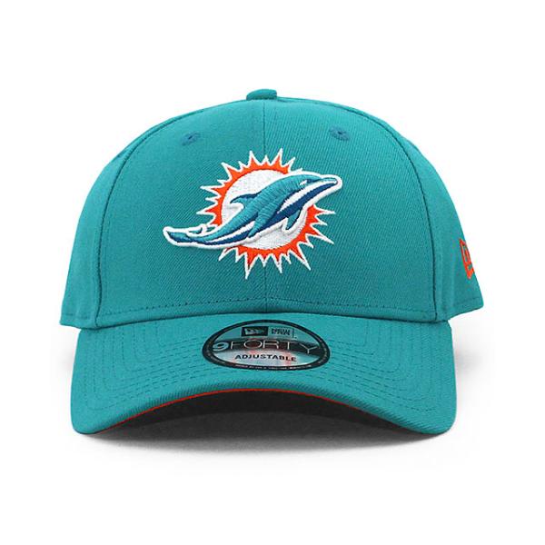 ニューエラ キャップ 9FORTY マイアミ ドルフィンズ NFL THE LEAGUE ADJUSTABLE CAP AQUA NEW ERA MIAMI DOLPHINS