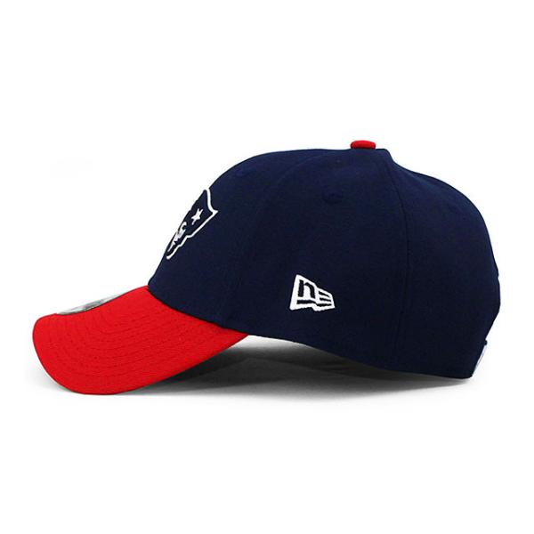 ニューエラ キャップ 9FORTY ニューイングランド ペイトリオッツ NFL THE LEAGUE ADJUSTABLE CAP NAVY RED NEW ERA NEW ENGLAND PATRIOTS