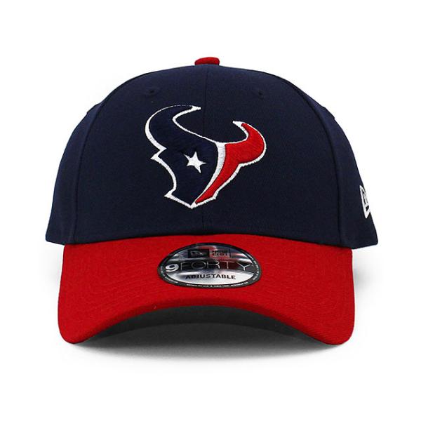 ニューエラ キャップ 9FORTY ヒューストン テキサンズ NFL THE LEAGUE ADJUSTABLE CAP NAVY RED NEW ERA HOUSTON TEXANS