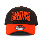 ニューエラ キャップ 39THIRTY クリーブランド ブラウンズ NFL TEAM CLASSIC BROWN