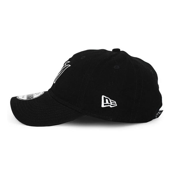 ニューエラ キャップ 9TWENTY マイアミ マーリンズ  MLB CORE CLASSIC CAP BLACK-BLACK  NEW ERA MIAMI MARLINS