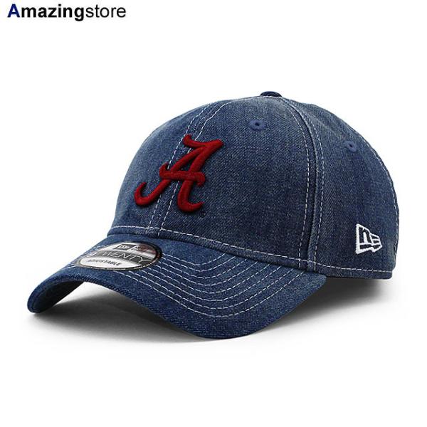 ニューエラ キャップ 9TWENTY アラバマ クリムゾンタイド  NCAA DENIM DRIFT CAP  NEW ERA ALABAMA CRIMSON TIDE