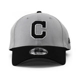 ニューエラ キャップ 39THIRTY クリーブランド インディアンス  MLB TEAM CLASSIC FLEX FIT CAP GREY-BLACK  NEW ERA CLEVELAND INDIANS
