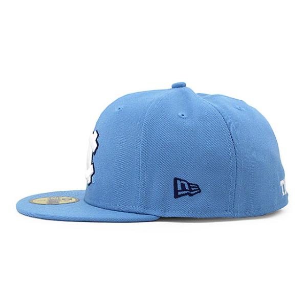 ニューエラ キャップ 59FIFTY ノースカロライナ ターヒールズ NCAA TEAM BASIC FITTED CAP LT BLUE