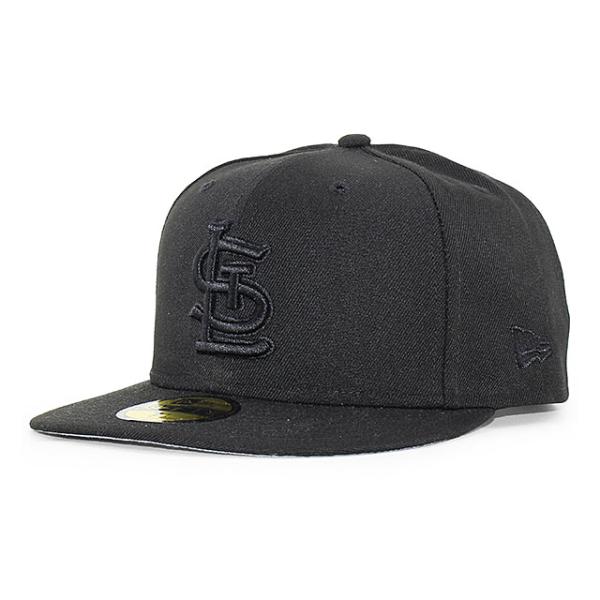 ニューエラ キャップ 59FIFTY セントルイス カージナルス MLB BLACKOUT