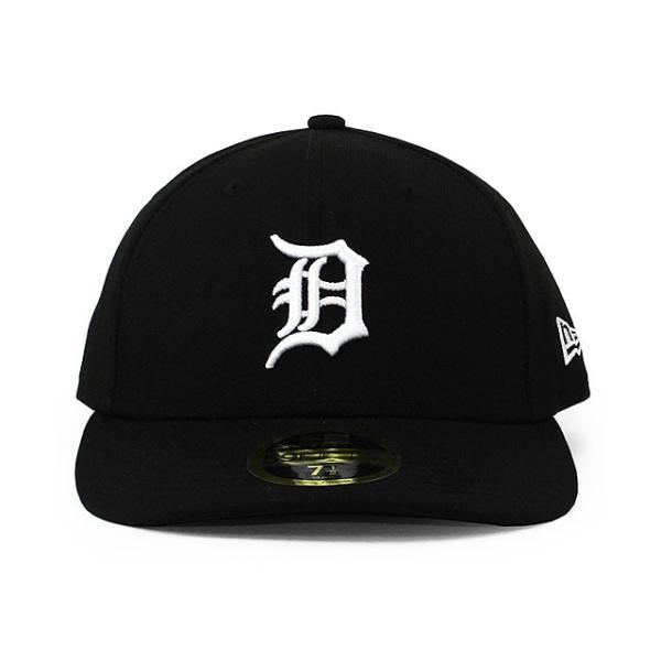 ニューエラ キャップ 59FIFTY デトロイト タイガース  MLB TEAM-BASIC LC LOW-CROWN FITTED CAP LP BLACK-WHITE  NEW ERA DETROIT TIGERS