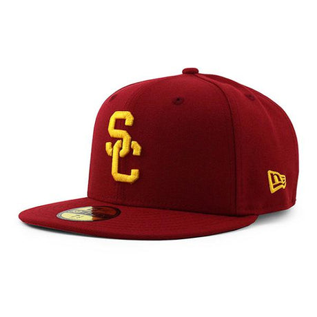 ニューエラ キャップ 59FIFTY サウス カリフォルニア トロージャンズ NCAA TEAM BASIC FITTED CAP CARDINAL