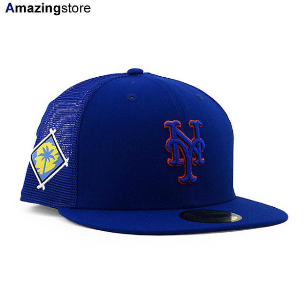 ニューエラ キャップ 59FIFTY ニューヨーク メッツ  2022 MLB SPRING TRANING FITTED CAP ROYAL BLUE NEW ERA NEW YORK METS