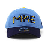 シティコネクト ニューエラ キャップ 9TWENTY ミルウォーキー ブルワーズ MLB CITY CONNECT CAP POWDER BLUE シティコネクト ニューエラ キャップ 9TWENTY ミルウォーキー ブルワーズ MLB CITY CONNECT CAP P BLUE