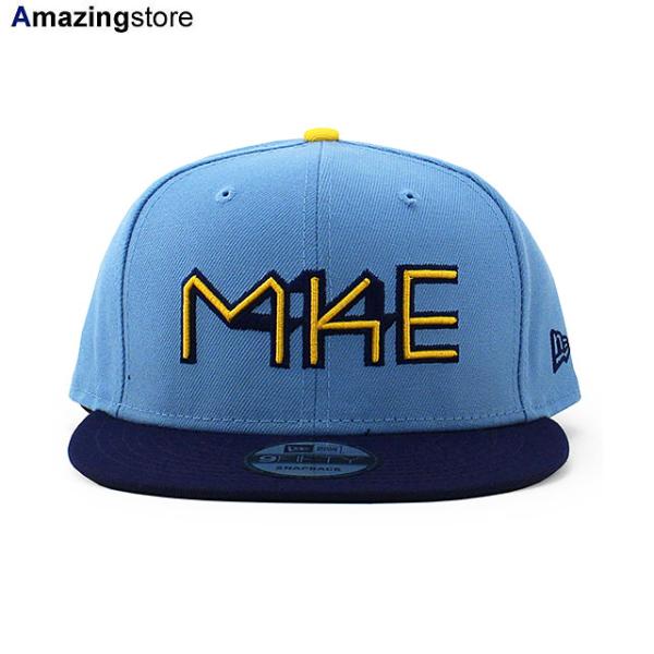 シティコネクト ニューエラ キャップ 9FIFTY ミルウォーキー ブルワーズ MLB CITY CONNECT SNAPBACK CAP POWDER BLUE