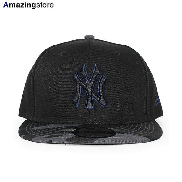 ニューエラ キャップ 9FIFTY ニューヨーク ヤンキース MLB 2T TEAM BASIC SNAPBACK CAP BLACK CAMO NEW ERA NEW YORK YANKEES