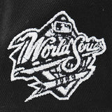 ニューエラ キャップ 59FIFTY ニューヨーク ヤンキース MLB 1999 WORLD SERIES FITTED CAP BLACK WHITE NEW ERA NEW YORK YANKEES
