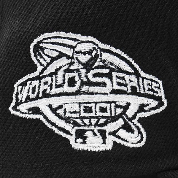 ニューエラ キャップ 59FIFTY アリゾナ ダイヤモンドバックス  MLB 2001 WORLD SERIES FITTED CAP BLACK-WHITE  NEW ERA ARIZONA DIAMONDBACKS