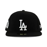 ニューエラ キャップ 59FIFTY ロサンゼルス ドジャース  MLB 1980 ALL STAR GAME FITTED CAP BLACK-WHITE  NEW ERA LOS ANGELES DODGERS