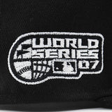 ニューエラ キャップ 59FIFTY ボストン レッドソックス  MLB 2007 WORLD SERIES FITTED CAP BLACK-WHITE  NEW ERA BOSTON RED SOX