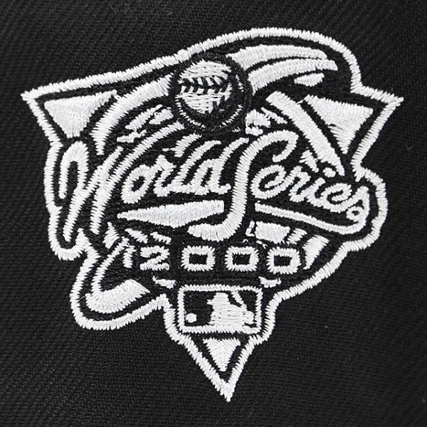 ニューエラ キャップ 59FIFTY ニューヨーク ヤンキース MLB 2000 WORLD SERIES FITTED CAP BLACK WHITE NEW ERA NEW YORK YANKEES