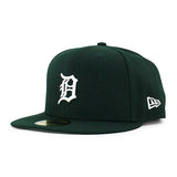ニューエラ キャップ 59FIFTY デトロイト タイガース MLB TEAM BASIC FITTED CAP DARK GREEN NEW ERA DETROIT TIGERS