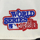 ニューエラ キャップ 59FIFTY デトロイト タイガース MLB 1984 WORLD SERIES GREY BOTTOM FITTED CAP CREAM NAVY NEW ERA DETROIT TIGERS
