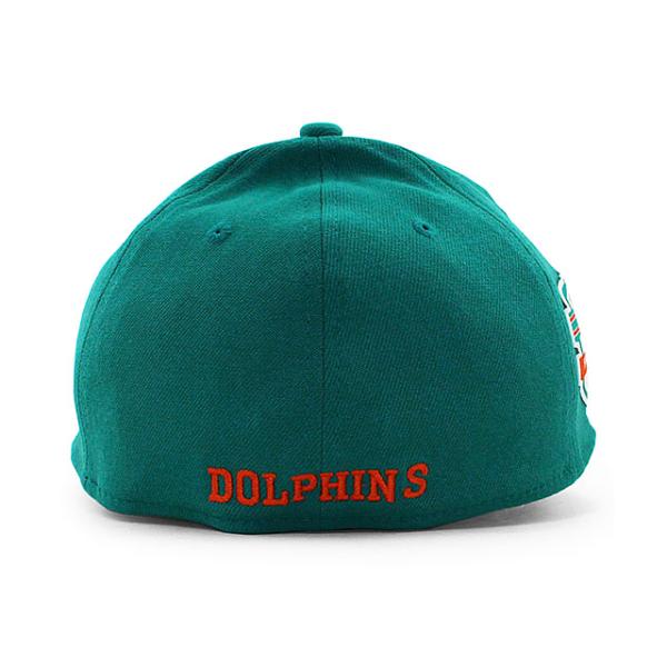 ニューエラ キャップ 39THIRTY マイアミ ドルフィンズ  NFL PERFECT SEASON 50TH ANNIVERSARY TEAM CLASSIC FLEX FIT CAP AQUA  NEW ERA MIAMI DOLPHINS