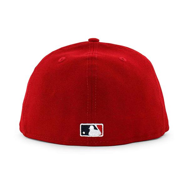 ニューエラ キャップ 59FIFTY ロサンゼルス エンゼルス MLB OLD AUTHENTIC 2002 HOME FITTED CAP RED NEW ERA LOS ANGELES ANGELS