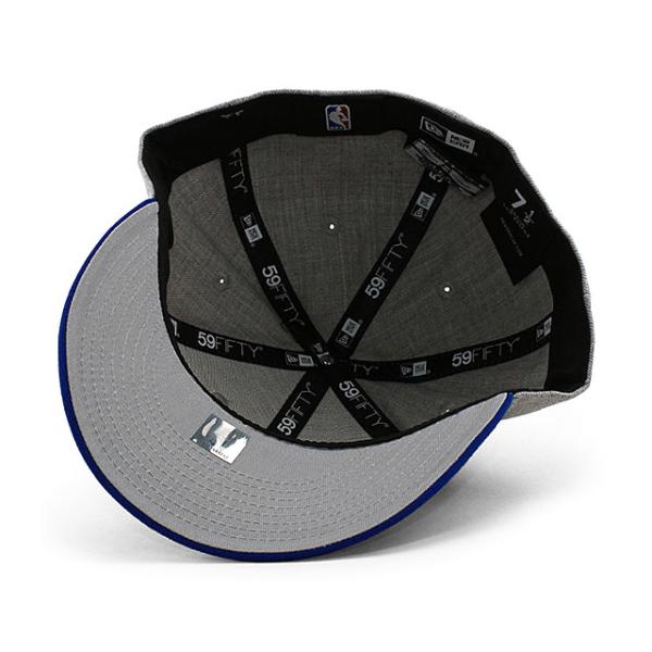 ニューエラ キャップ 59FIFTY ロサンゼルス クリッパーズ NBA LC LOW CROWN FITTED CAP LP HEATHER GREY ROYAL BLUE NEW ERA LOS ANGELES CLIPPERS