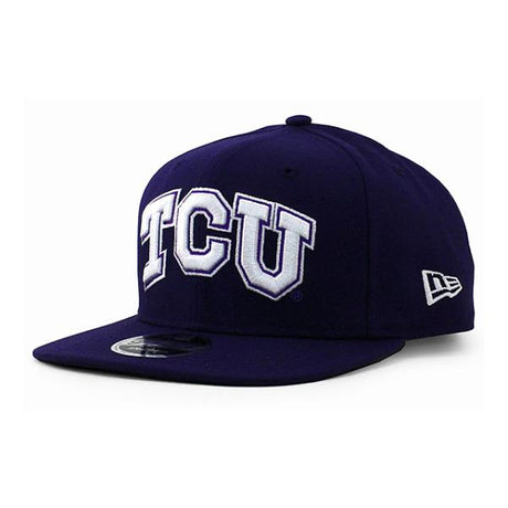 ニューエラ キャップ 9FIFTY TCU ホーンドフロッグス NCAA TEAM-BASIC ORIGINAL FIT SNAPBACK CAP PURPLE