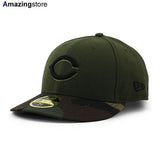 ニューエラ キャップ 59FIFTY シンシナティ レッズ MLB ON-FIELD AUTHENTIC ALTERNATE-2 LC LOW CROWN FITTED CAP LP OLIVE CAMO NEW ERA CINCINNATI REDS