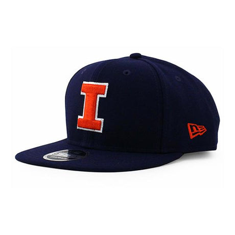 ニューエラ キャップ 9FIFTY イリノイ ファイティング イリニ  NCAA TEAM-BASIC ORIGINAL FIT SNAPBACK CAP NAVY  NEW ERA ILLINOIS FIGHTING ILLINI