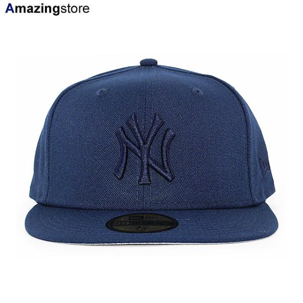 ニューエラ キャップ 59FIFTY ニューヨーク ヤンキース MLB TEAM BASIC FITTED CAP NAVYOUT NEW ERA NEW YORK YANKEES