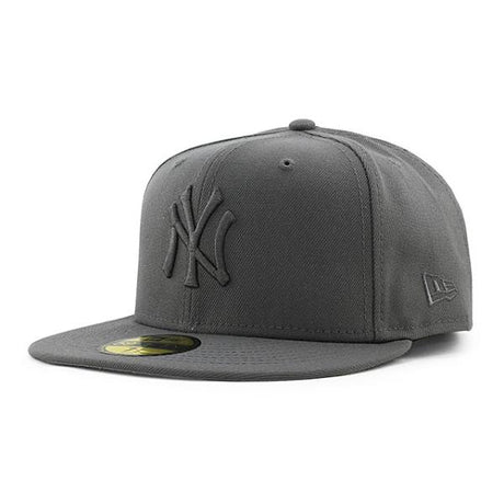 ニューエラ キャップ 59FIFTY ニューヨーク ヤンキース MLB TEAM BASIC FITTED CAP GREYOUT NEW ERA NEW YORK YANKEES