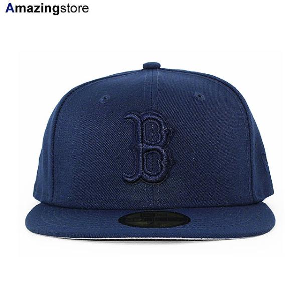 ニューエラ キャップ 59FIFTY ボストン レッドソックス MLB TEAM BASIC FITTED CAP NAVYOUT NEW ERA BOSTON RED SOX