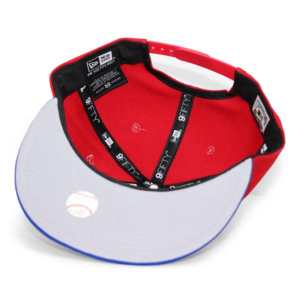 ニューエラ キャップ 9FIFTY モントリオール エクスポズ MLB COOPERSTOWN 1961-91 BASIC SNAPBACK CAP WHITE RED ROYAL BLUE NEW ERA MONTREAL EXPOS