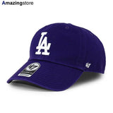 47ブランド ロサンゼルス ドジャース  MLB CLEAN UP CAP PURPLE  47BRAND LOS ANGELES DODGERS