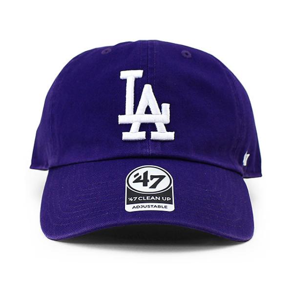 47ブランド ロサンゼルス ドジャース  MLB CLEAN UP CAP PURPLE  47BRAND LOS ANGELES DODGERS