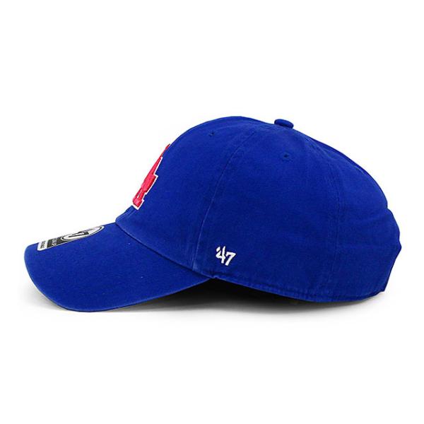 47ブランド ロサンゼルス ドジャース  MLB CLEAN UP CAP RYL BLUE-PINK  47BRAND LOS ANGELES DODGERS