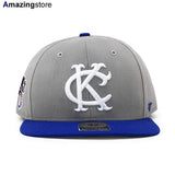 47ブランド カンザスシティ アスレチックス MLB SURE-SHOT SNAPBACK CAP GREY-RYL BLUE 47BRAND KANSAS CITY ATHLETICS