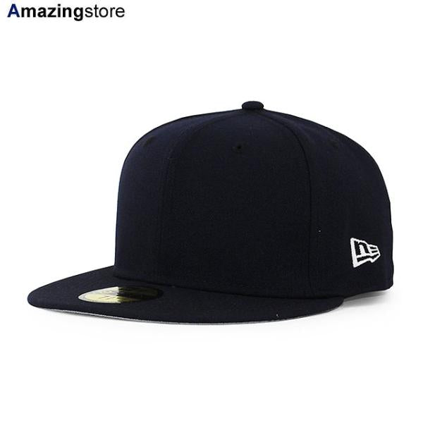 ニューエラ キャップ 59FIFTY  BLANK FITTED CAP NAVY  NEW ERA ベーシック f3693370