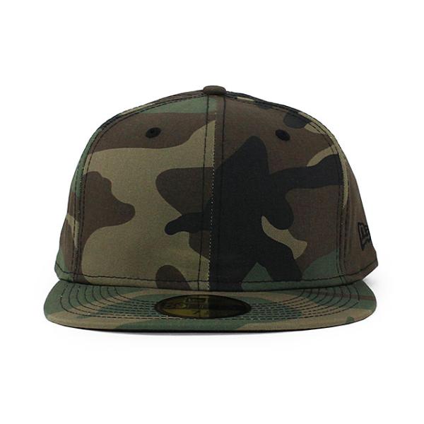 ニューエラ キャップ 59FIFTY  BLANK FITTED CAP CAMO  NEW ERA ベーシック f3693377