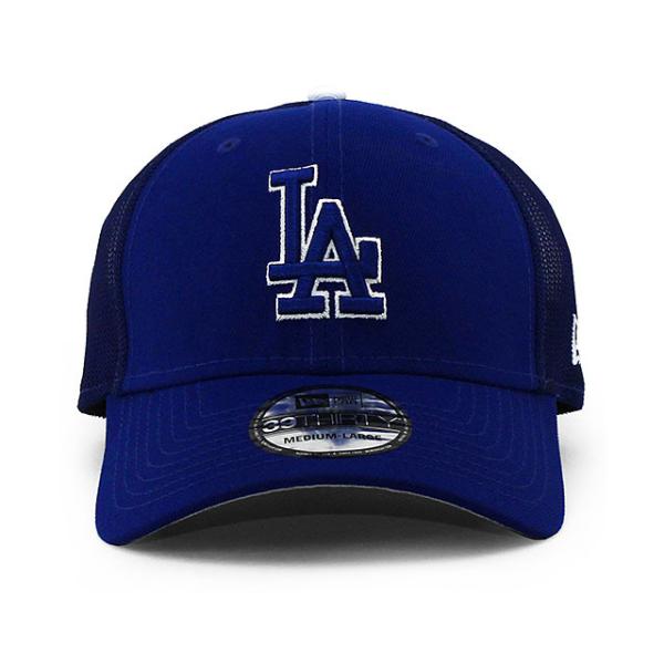 ニューエラ キャップ 39THIRTY ロサンゼルス ドジャース  MLB BATTING PRACTICE TRUCKER BP FLEX FIT CAP RYL BLUE  NEW ERA LOS ANGELES DODGERS