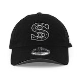 ニューエラ キャップ 9TWENTY シカゴ ホワイトソックス  MLB BATTING PRACTICE TRUCKER BP TRUCKER MESH CAP BLACK  NEW ERA CHICAGO WHITE SOX