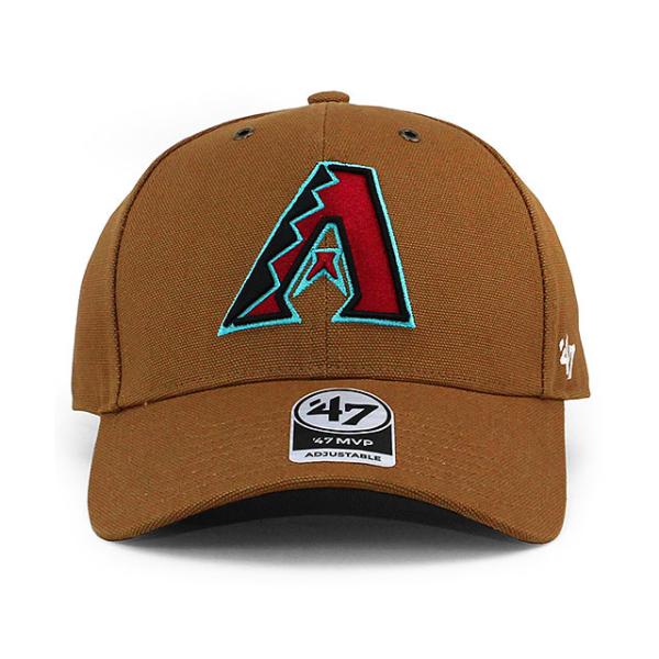 47ブランド カーハート アリゾナ ダイヤモンドバックス  CARHARTT MLB MVP CAP BROWN  47BRAND ARIZONA DIAMONDBACKS